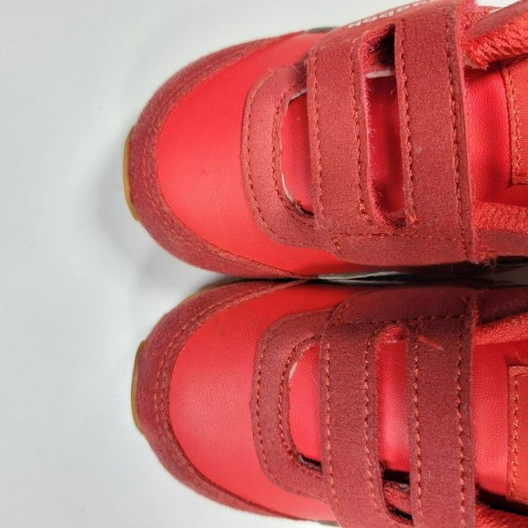 Reebok Classic Retro Running Kids Infant Toddler Baby Shoes Sneakers Size 5 Red - Picture 7 of 9